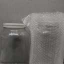 1 Gallon Glass Jar With Lid  2 Pack Large Glass Jar With Airtight Metal Lids - USDA Approved BPA-Free Dishwasher Safe, Wide Mouth Sun Tea Jar, Gallon Mason Jar for Storage, Fermenting, And Brewing