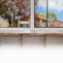 AD Furnishes Original SillMate Window Plant Shelf, 31.88"x 13.77" Sill Shelf for Plants - Verify Sizing First - Cat Perch - Renter Friendly No Drilling/Damage - Sill Extender for Plants (81 x 35cm)