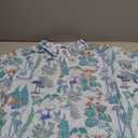 Eddie Bauer Mens Eddie Bauer Printed Baja Shirt, Blue, 3XL (Tall)
