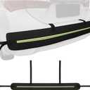 Rear Bumper Guards for Cars, Car Bumper Protector with Long Safety Reflector for Nighttime Visibility, Rear Bumper Protector 72" x 8.07" x 0.4"(DO NOT Drive with IT ON)