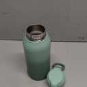 Momcozy Portable Milk Warmer for Travel  Dual Heating Modes for Breast Milk & Water, Portable Bottle Warmer with Fast Heating & Long Battery Life, 17 Ounces Large Capacity to Meet Your All-Day Needs (Gradual Change of Green)