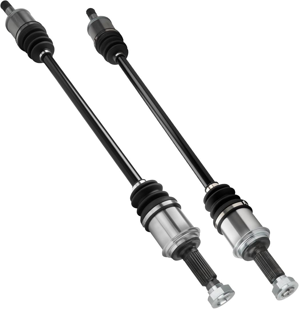 Rear Left&Right CV Axle Shaft Assembly Fit for Honda CR-V (EX/EX-L/LX/SE) L4 2.4L 2007 2008 2009 2010 2011 (Only for 4WD Built in Japan), Replace for 66-4293 66-4294, 2 pcs CV Joint Shaft