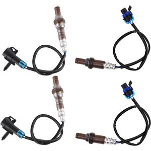 O2 Oxygen Sensor Upstream and Downstream Fits for Chevy Silverado Suburban 1500 2500 3500 HD Tahoe, for GMC Sierra Yukon XL 1500 2500, for Cadillac Escalade ESV EXT 2006-2007 234-4337 234-4018 4Pc