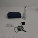 H2ofloss Water Dental Flosser Portable Dental Oral Irrigator with 5 Modes, 6 Replaceable Jet Tips, Rechargeable IPX7 Waterproof Teeth Cleaner for Home and Travel -300ml Detachable Reservoir (HF-6) (White)