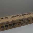 Artificial Fiddle Leaf Fig Tree 3ft (36 Inch) Tall - with Remote LED Spotlight - Realistic Faux Potted Plant & Moss for Living Room & Office Decor