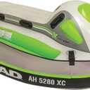 Airhead XCELERATOR, 2 Rider Towable Tube, White/Green/Gray