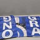 3pcs Congrats Officer Porch Banners & Police Door Banner Police Themed Hanging Decor for Police Academy, Cops Retirement,Outdoor Wall,Front Door Decor(Blue White Black)