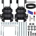 Just-V Air Bags Suspension Kit - Rear Air Spring Kit Compatible with 2007-2018 Chevy Silverado GMC Sierra 1500, 5000Lbs Load Leveling Capacity for Trucks, Replacement for Firestone 2430 Ride Rite Kits