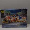 Christmas Train Building Block Set-1461PCS Surprise Christmas Countdown Toys with LED Light Collectible Holiday Block Sets Thanksgiving Xmas Gifts Home Decor for Boys Girls and Adults