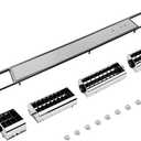 Center Dash A/C Air Vent Trim Plate Brushed, Compatible with 1981-1991 Chevy GMC C/K Silverado Suburban Blazer Jimmy Truck, Grille Cover Panel Molding Kit, Replaces# DP7898RNH, 3979751
