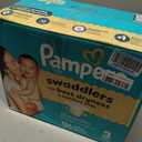 Pampers Swaddlers Diapers, Size 3 (13-26 lbs), 136 Count, Absorbent, Keeps Baby Dry and Comfortable, Skin Safe Disposable Baby Diaper