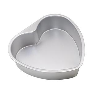 Gvhntk Heart Shaped Cake Pan 8 Inch Aluminum Cake Pans Heart Cake Tin Baking Cake Mold for Valentine's Weddings Birthday Party
