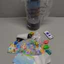 Fake Fish Tank Aquarium Lamp,Bubble Fish Lamp with 6 Artificial Fishes Night Lights, Sensory Gifts for Kids Adults, for Rooms, Offices, and Living Spaces Decor