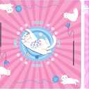 31.5''x31.5'' Mahjong Mat for Table, Mahjong Cloth Cover, Mahjong Tablecloth for Poker, Board Games Table Mat, Card Games, Tile Games, Dominoes (Cat)