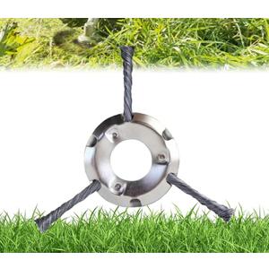 11PCS Trimmer Head & Blade Adapter Maintenance Kit, Brush Cutter Blade Adapter Set,with 9 Inch Steel Wire Grass Trimmer Head,Easy Installation Garden Tool Accessories