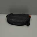 WOTOW Bike Frame Bag - Waterproof Bike Triangle Bag with Side Pocket - Reflective Bicycle Under Tube Storage Pouch for Road Mountain Cycling Travel, 1.8L (Black)