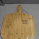 Pizza Peel 12 inch, Bamboo Pizza Paddle Spatula - Wooden Serving Board, Oven Accessory for Baking Homemade, Wood Cutting Board for Cheese Bread Fruit Vegetables (Medium (17.5" L  12" W  0.47" Th))