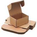 Small Shipping Boxes 6x4x3'' Corrugated Small Cardboard Boxes for Shipping, Recyclable Packaging Boxes for Business, Mailer, Gift Packing, Crafts Packing, Jewelry Box, Brown