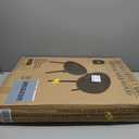 Small Oval Coffee Tables Set,Acacia Wood Tabletop Nesting Tables25.6"x17.7"+17.7"x13.4" for Living Room Small Spaces Office,Easy Assembly Minimalist Walnut Mid Century Modern Coffee Table