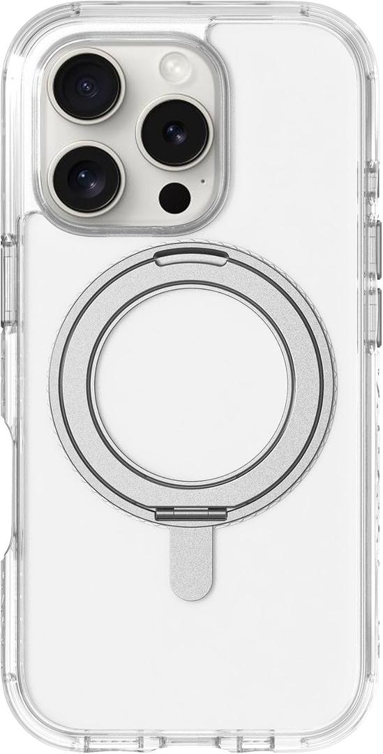 LAUT - Crystal Matter case Compatible with iPhone 16 Pro - Crystal (Clear)