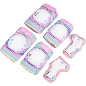 Kids/Youth Knee Pad Elbow Pads Guards Protective Gear Set for Rollerblade Roller Skates Cycling BMX Bike Skateboard Inline Skatings Scooter Riding Sports