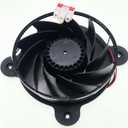 12035GE-12M-YT Refrigerator Cooling Fan Motor Compatible with Samsung Haier Refrigerator, 3-Wire Refrigerator Evaporator Motor DC 12V 0.26A 100x100mm