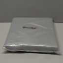 Silver Grey Blackout Curtains for Bedroom Living Room 72 Inches Long 2 Panels Set, Soft Solid Thermal Room Darkening French Door Curtain, Modern Rod Pocket Design, Silver Grey, 40" W x 72"L