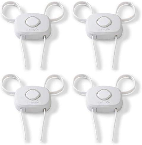 Safety 1st OutSmart™ Flex Lock, White (2 Pack)