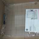 U Brands Clear Acrylic Dry Erase White Board for Wall, Calendar, Gold