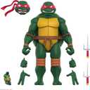 Super7 ULTIMATES! Teenage Mutant Ninja Turtles Raphael - 7" TMNT Action Figure with Accessories Classic Cartoon Collectibles and Retro Toys