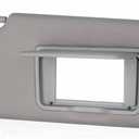 YOUXMOTO Sun Visor Right Passenger Side for Honda CRV 2017 2018 2019 2020 2021 2022 Grey, Replaces# 83230TLAA12ZB, with Vanity Mirror