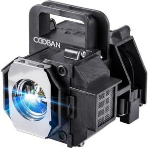 COOBAN ELPLP49 /V13H010L49 Replacement Projector Lamp Bulb with Housing for Epson PowerLite Home Cinema 8350 /PowerLite Home Cinema 8700UB 8500UB, H373A H336A, PowerLite PC 9700UB 9500UB 9350 9100