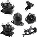 BOMGLING 6PCS Engine Motor Mount Set Compatible with Honda Accord 2003-2007 2.4L Auto Transmission Motor Mount Replace A4526HY A4517 A4516 A4510 A4509 A4542