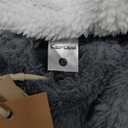 Long Robes with Hood for Women,Plush Fleece Hooded Robes for Women Winter Warm Housecoat (Large, Grey)