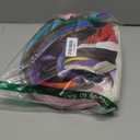 60 Yards 20 Pcs Sewing Colors Zippers Bulk #5 Nylon Coil Assorted Lengths Sewing Zipper with 200Pcs Pull Heads, for DIY Sewing, Bag Pack, Crafts Zipper Tape for Clothes, Purse Making Supplies Kit