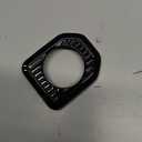 for Toyota Land Cruiser Prado 250 J250 2024-2025 LHD Glossy Black Start Stop Switch Button Cover Trim 1pcs Car Accessories