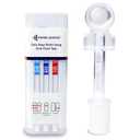 Prime Screen [5 Pack] 10 Panel Saliva Oral Fluid Test Kit, E&I Exempt for Workplace and Insurance Use AMP, BAR, COC, MDMA, MET (Meth), MTD, OPI, OXY, PCP (Phencyclidine), THC (Marijuana) - QODOA-10106