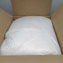 Oubonun 22 x 22 Throw Pillow Inserts (Set of 2) with 100% Cotton Cover - 22 Inch Square Interior Sofa Decorative Pillow Insert Pair - White Couch Pillow