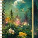2026-2028 monthly planner - 3 Year Monthly Planner/Calendar 2026-2028, JAN.2026 - DEC.2028, 6.3" x 8.4", 36 Monthly Tabs + Back Pocket - Dreaming Moon