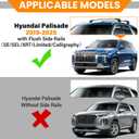300lbs Roof Rack Cross Bars Compatible with Hyundai Palisade 2019-2025 SE SEL XRT Limited Calligraphy Lockable Cargo Crossbars Carrier Luggage Kayak Bike Snowboard