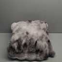 Cozy Bliss Faux Fur Throw Blanket for Couch, Fuzzy Soft Plush Thick Bubble Blanket for Sofa Bedroom Living Room, 50 * 60 Inches Tie-Dye Taupe