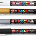 2 x 三菱鉛筆 MITSUBISHI Paint Marker Set 4 count - no longer available -