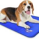 Arf Pets Dog Cooling Mat 27 x 43 Pad for Kennels, Crates and Beds, Non-Toxic, Durable Solid Self Cooling Gel Material. No Refrigeration or Electricity Needed