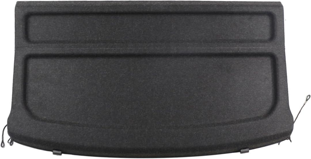 Marretoo Cargo Cover for VW Taos 2022 2023 2024 2025 2026 for Volkswagen taos Accessories Black Non-Retractable Trunk Cover Security Shield Shade Replacement for 2GJ-061-167