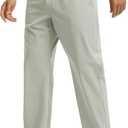 Mens Track Pants Quick Dry Lightweight Joggers Athletic Running Pants Zipper Pockets (Gray, S)