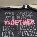We Fight Together Breast Cancer Awareness Support Squad Gift T-Shirt (Small)