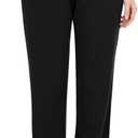 BAMBOO COOL Women Pajama Pants Casual Pj Pants with Pockets Comfy Lounge Sleep Bottoms Workout Yoga Sweatpants (XX-Large, Pantsd-black (1-pack))