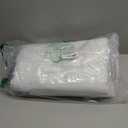 KEQIAOSUOCAI White Total Shade Blackout Curtains/Draperies 96 Inch Long, Full Shading Curtain with Grey Backing for Windows, Thermal Insulated Drapes, Back Tab Rod Pocket, W50" x L96"