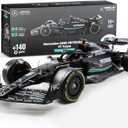 LUPPA Formula 1 AMG W14 Model Kit - 1:18 Scale Racing F1 AMG W14 E Performance Model Inspired by Lewis Hamilton & George Russell Building kit, Collectible diecast, 140 Pieces