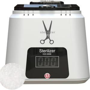 Nail Tool Sterilizer High-Temperature Nail Sterilizer Portable For Metal Nail Art Tools Dental Tool Sterilizer with Glass Beads Sterilizer High Temperature For Manicure Salon